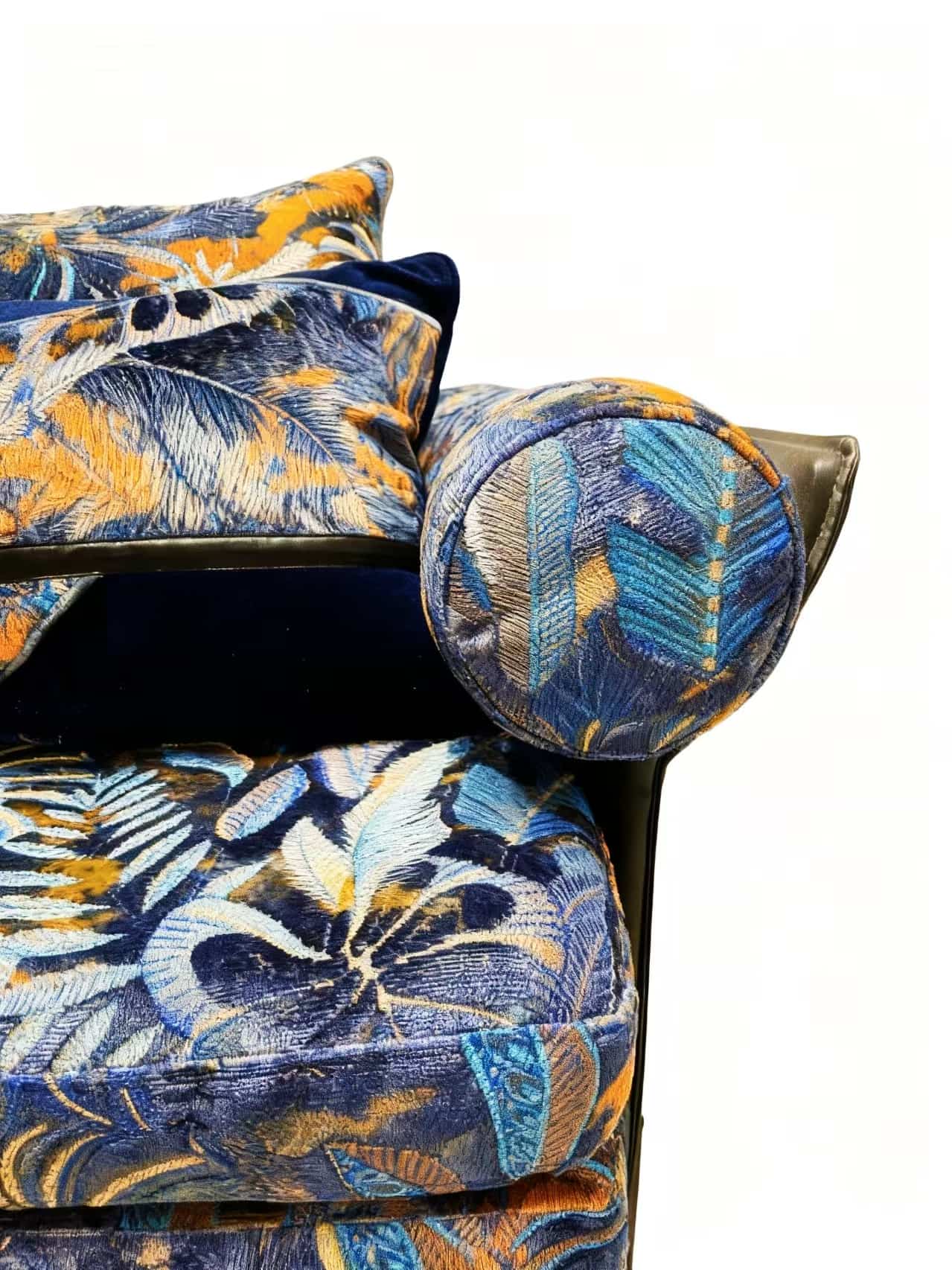 JBL High Quality Jacqurard Velvet Fabric Fashion New Collection Rainforest Pattern Morden Style Jacquard Velvet para sa Sofa