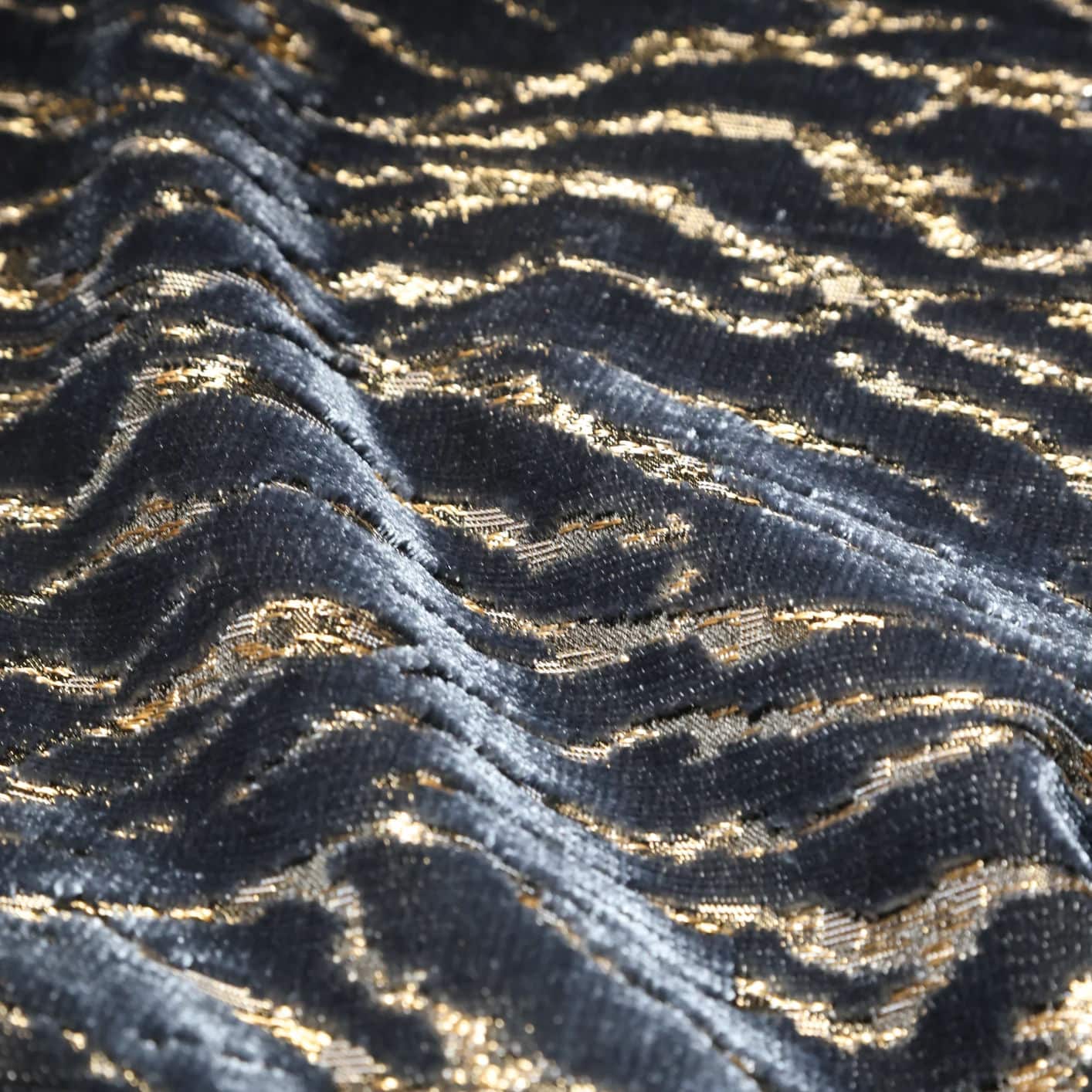 JBL Jacquard Velvet Customization Tiger Pattern Cut-Pile Fabric Luxury Home Textile para sa Sofa
