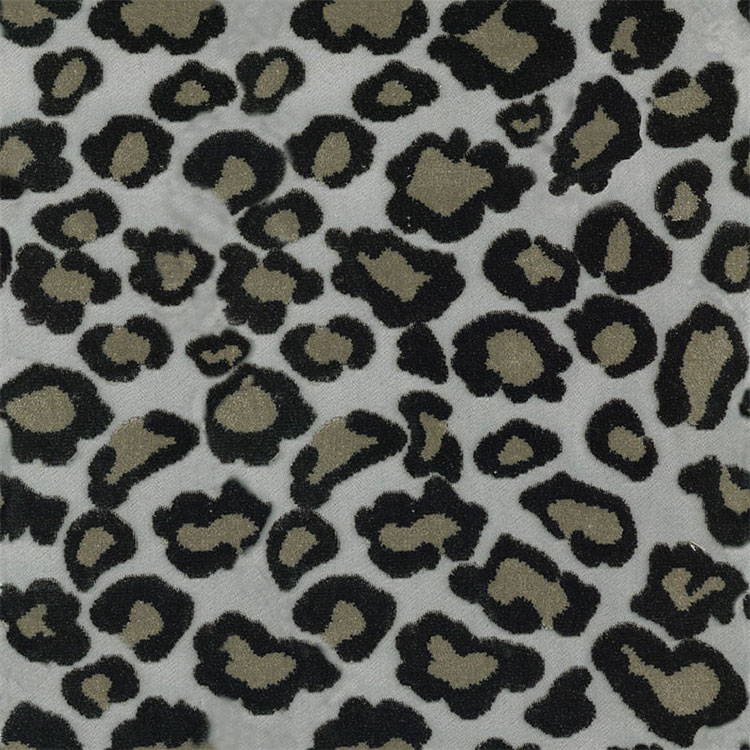 Leopard Snakeskin Pattern Jacquard looped sofa tela